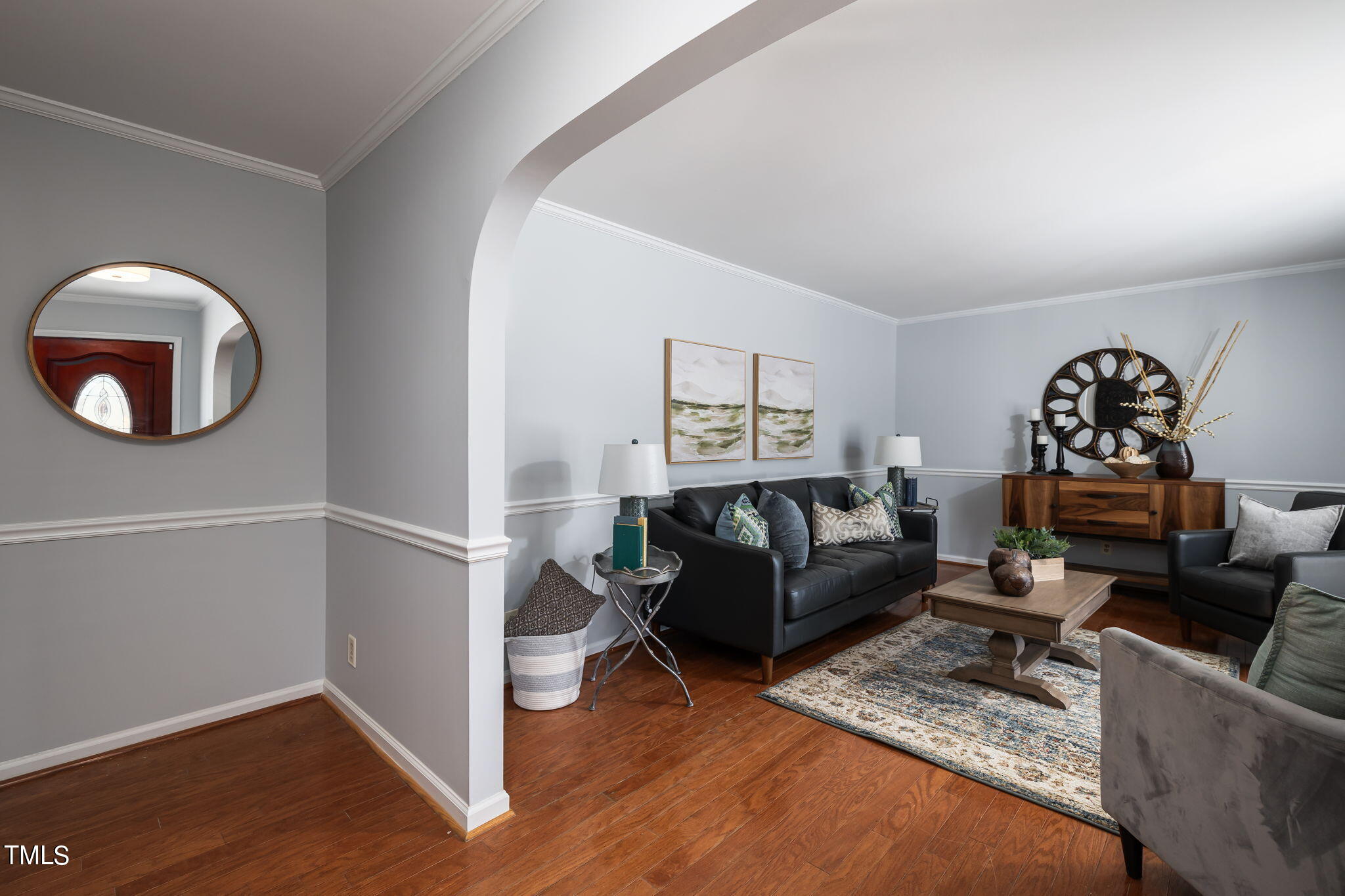 Foyer looking into Living Room