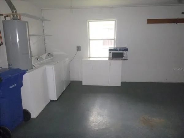 a view of a small space