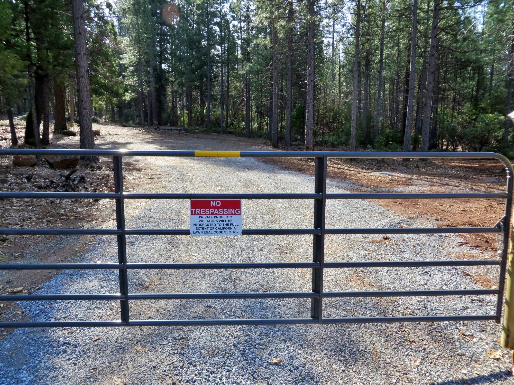3.89-ac Whitmore Road Whitmore, CA 96096 - Photo 9 of 16 Gate