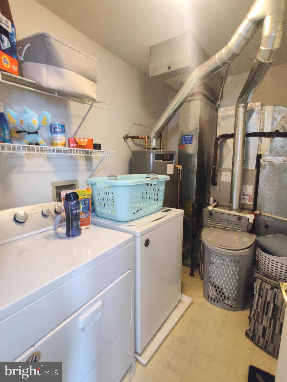 23 Stokes Road Mount Laurel, NJ 08054 - Photo 18 of 18 a utility room with sink dryer and washer