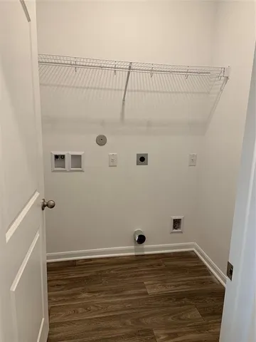 a view of empty room