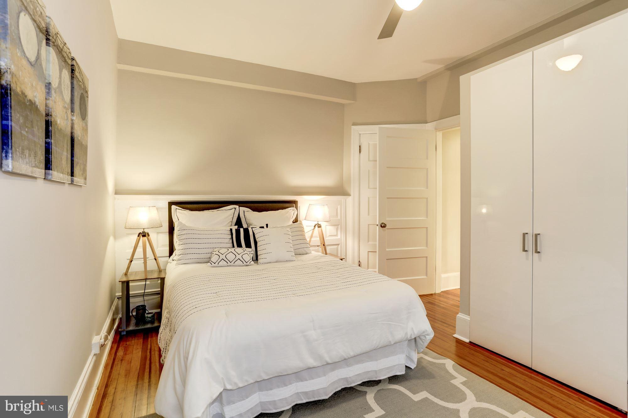 1322 15th Street Northwest, Unit 32 Washington, DC 20005 - Photo 11 of 20 Large Master bedroom offers 2 closets
