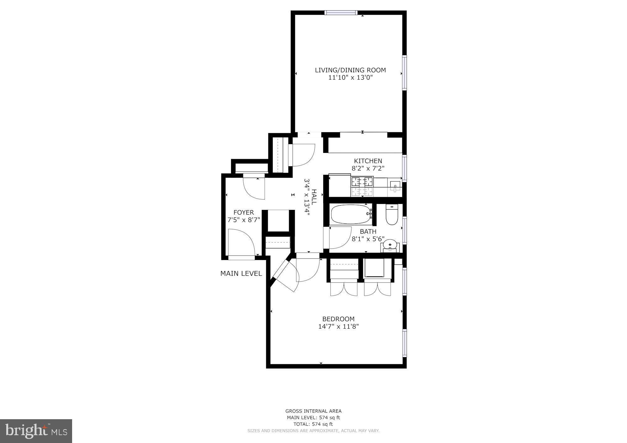 1322 15th Street Northwest, Unit 32 Washington, DC 20005 - Photo 20 of 20 Floor-plan