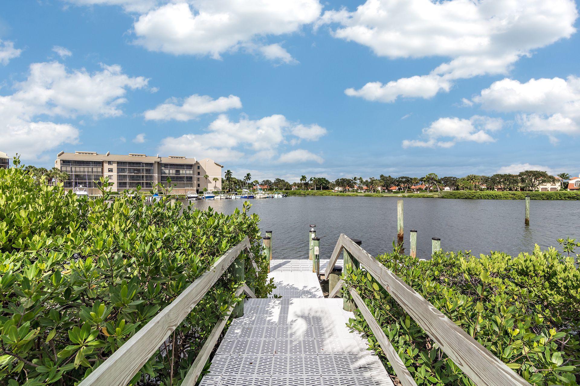 3376 Barrow Island Road Jupiter, FL 33477 - Photo 41 of 48 a view of a lake with a city view