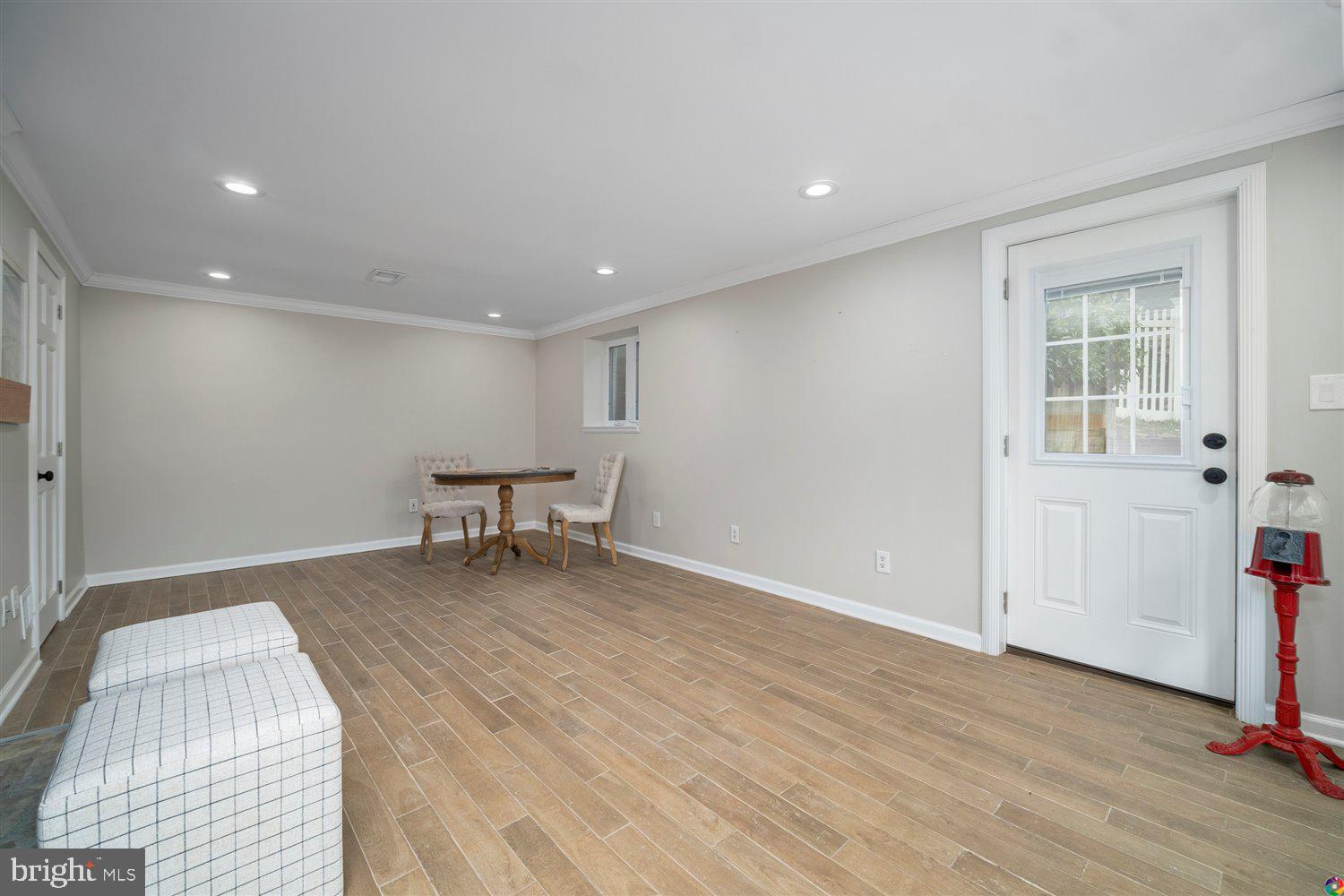 3008 Russell Road Alexandria, VA 22305 - Photo 27 of 56 Lower level family room with exterior access
