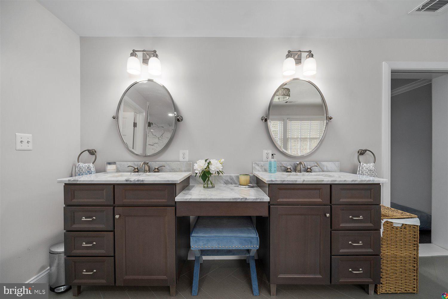 3008 Russell Road Alexandria, VA 22305 - Photo 36 of 56 Double vanities in primary bathroom