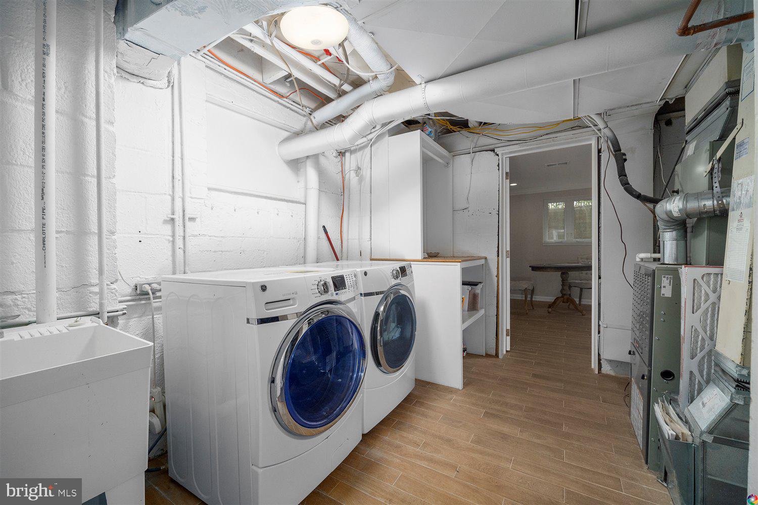 3008 Russell Road Alexandria, VA 22305 - Photo 41 of 56 LL Laundry room with front loaders