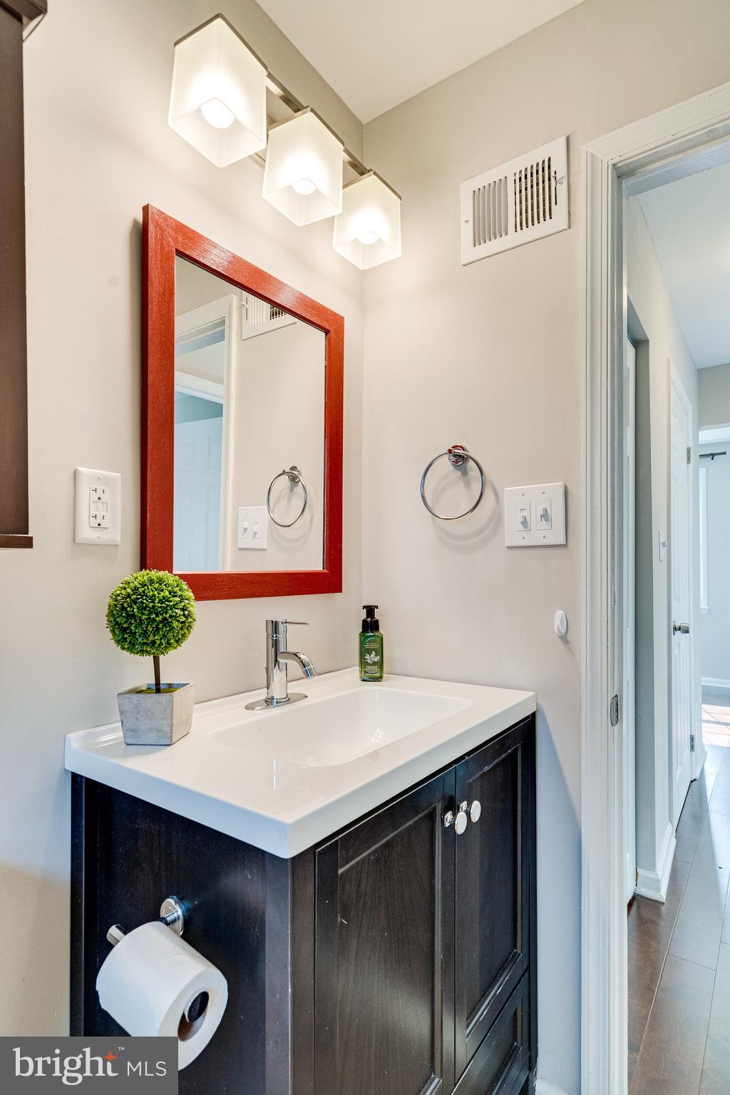 6919 Barrett Road Falls Church, VA 22042 - Photo 43 of 69 Renovated Hall Bath