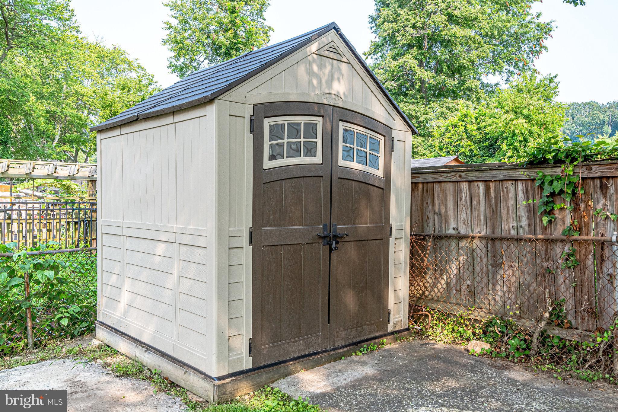 6919 Barrett Road Falls Church, VA 22042 - Photo 61 of 69 New Storage Shed