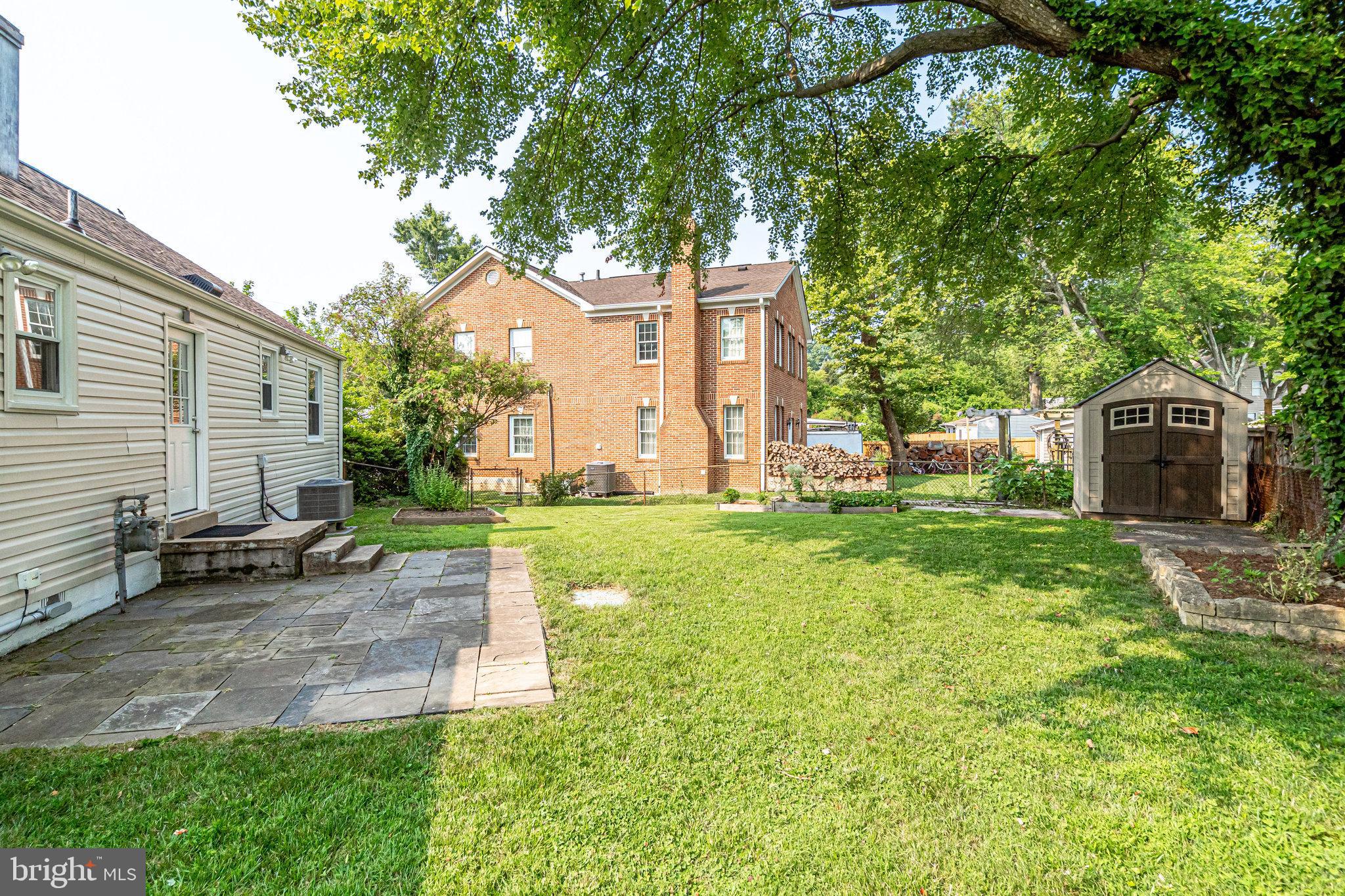 6919 Barrett Road Falls Church, VA 22042 - Photo 63 of 69 Lovely backyard and Patio