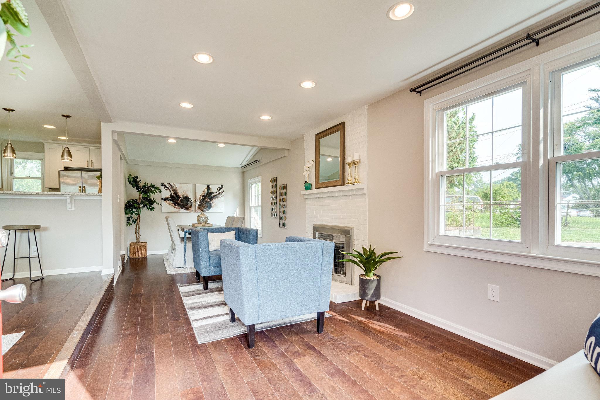6919 Barrett Road Falls Church, VA 22042 - Photo 7 of 69 A Warm Living Room Greets You as You Enter