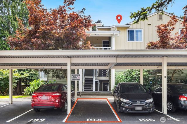 a car parked in front of a house