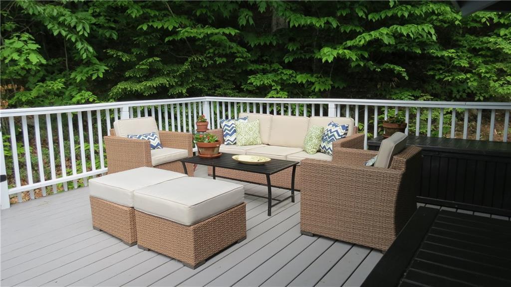 51 Harbor Road Naples, ME 04055 - Photo 25 of 35 Deck area on second floor offers...