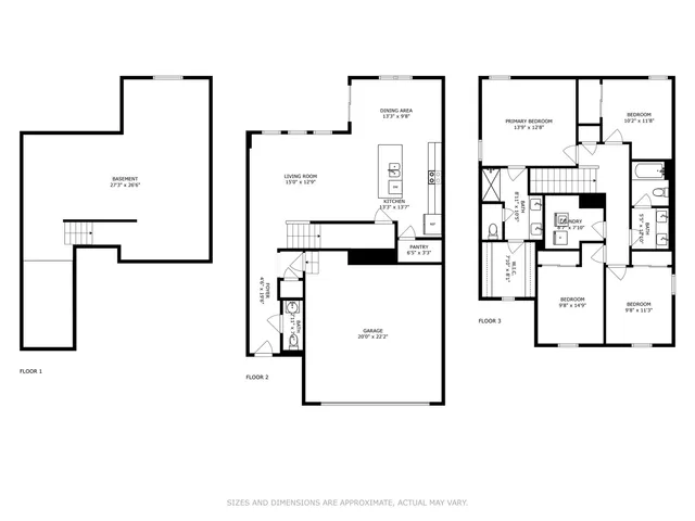 a picture of a floor plan