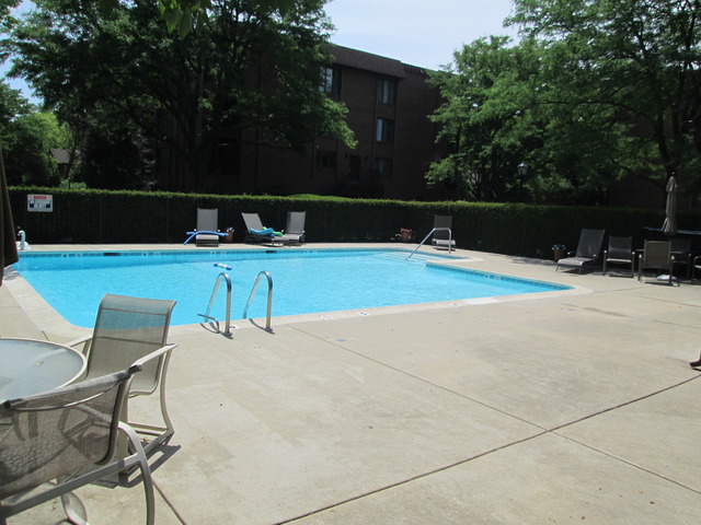 75 Boardwalk Place, Unit 101 Park Ridge, IL 60068 - Photo 16 of 16 a view of backyard with seating space