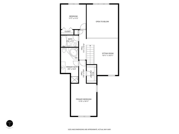 a picture of a floor plan