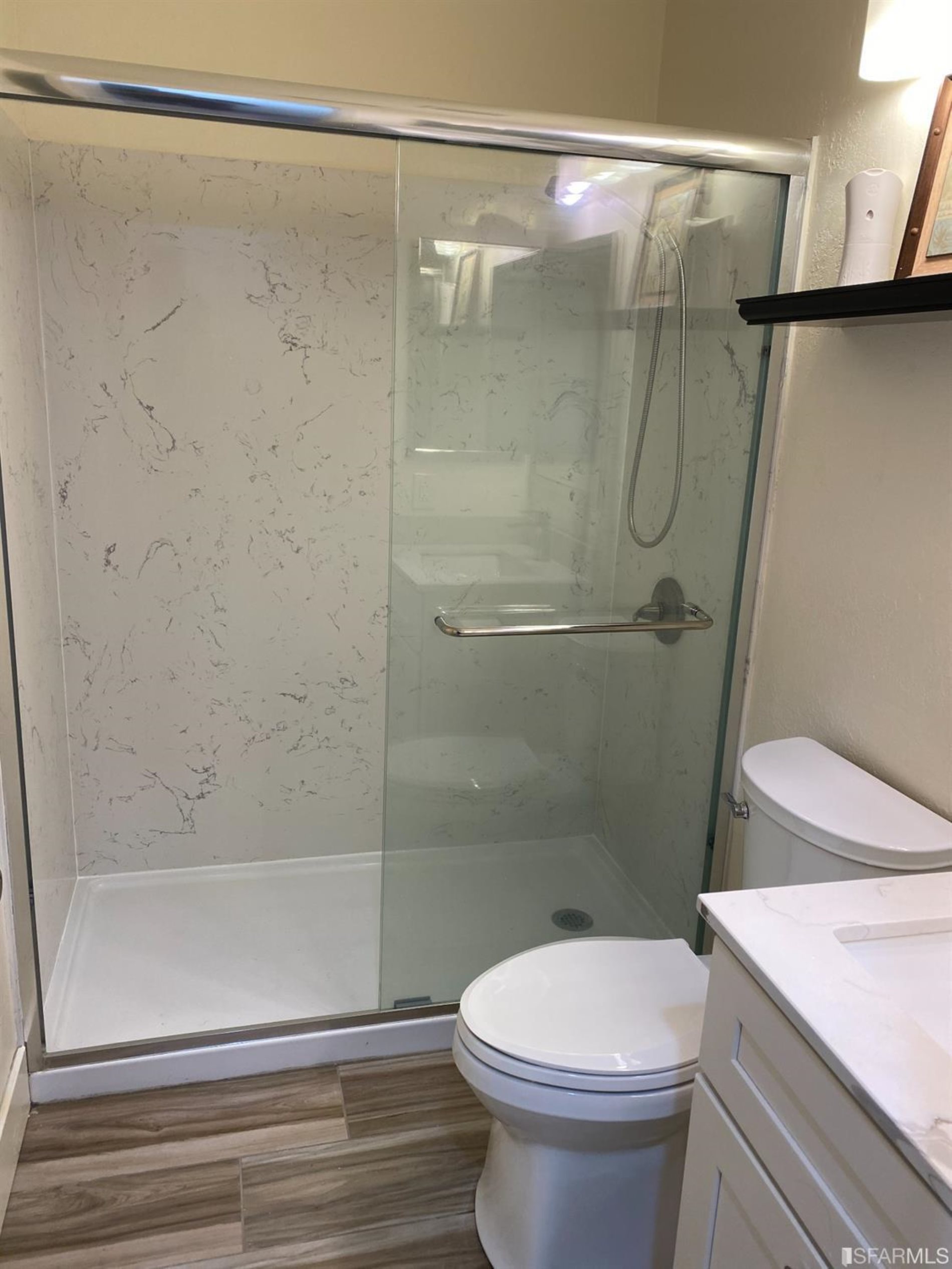 420 Camelback Road Pleasant Hill, CA 94523 - Photo 14 of 32 a bathroom with a shower and a toilet