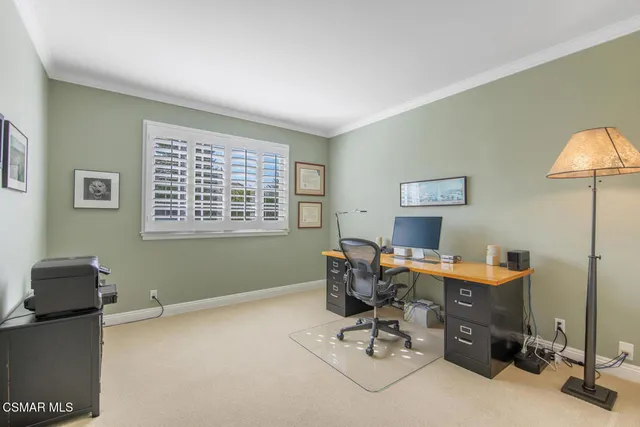 a view of a workspace with a window