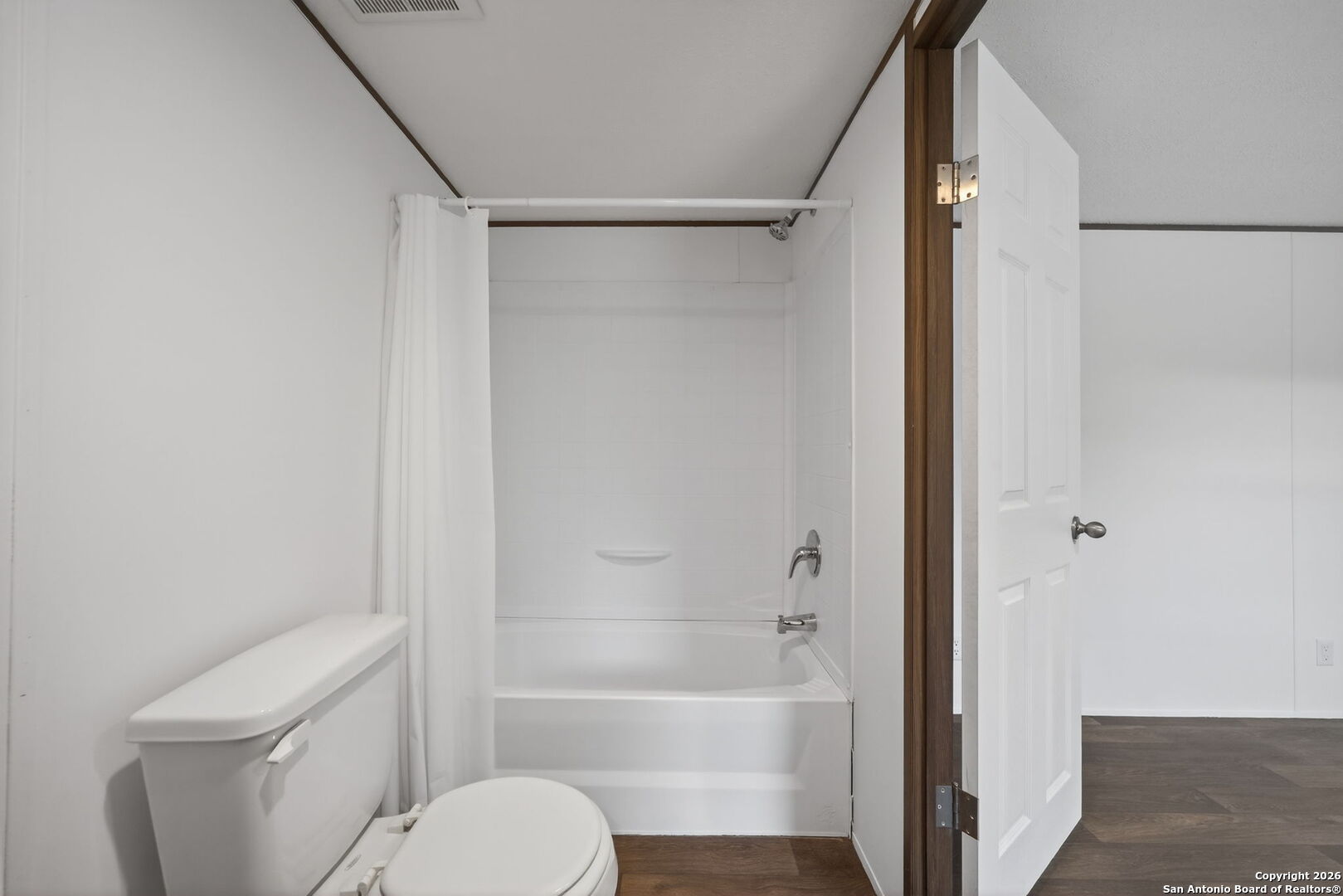 Lot 38 Pr 1510 Bandera, TX 78003 - Photo 18 of 30 a bathroom with a toilet and a bathtub