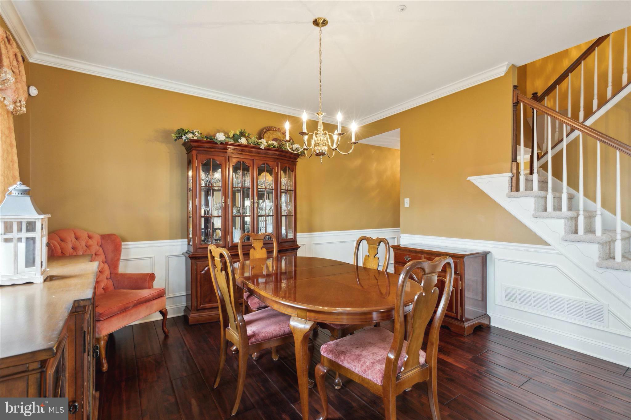 3205 Riding Court Chalfont, PA 18914 - Photo 12 of 27 Dining Room w/ Custom Molding