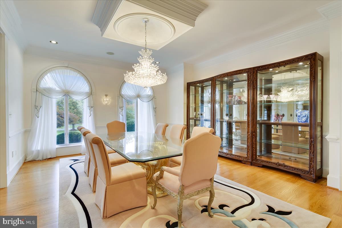 40887 Robin Circle Leesburg, VA 20175 - Photo 13 of 100 Huge dining room; extensive moldings