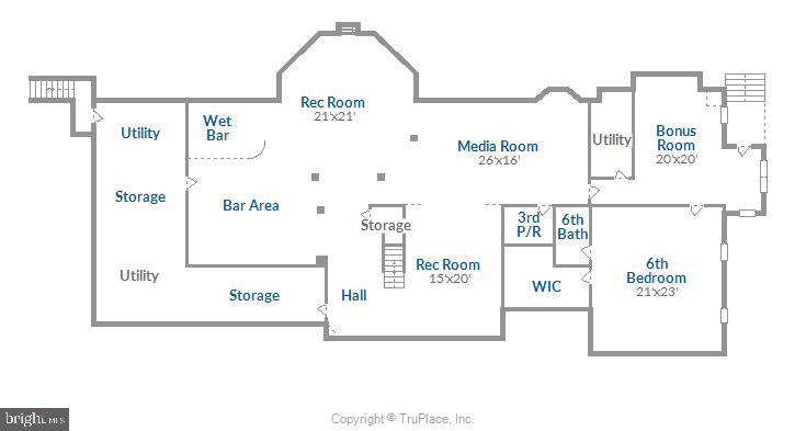 40887 Robin Circle Leesburg, VA 20175 - Photo 99 of 100 Lower level floor plan