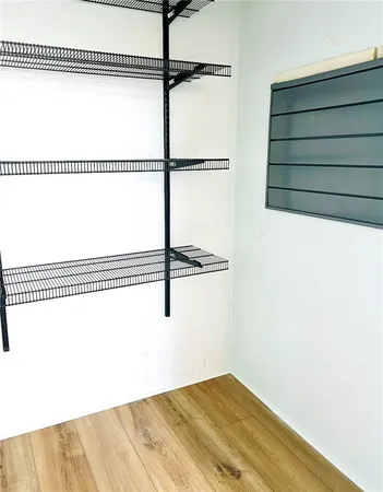 a view of a small space
