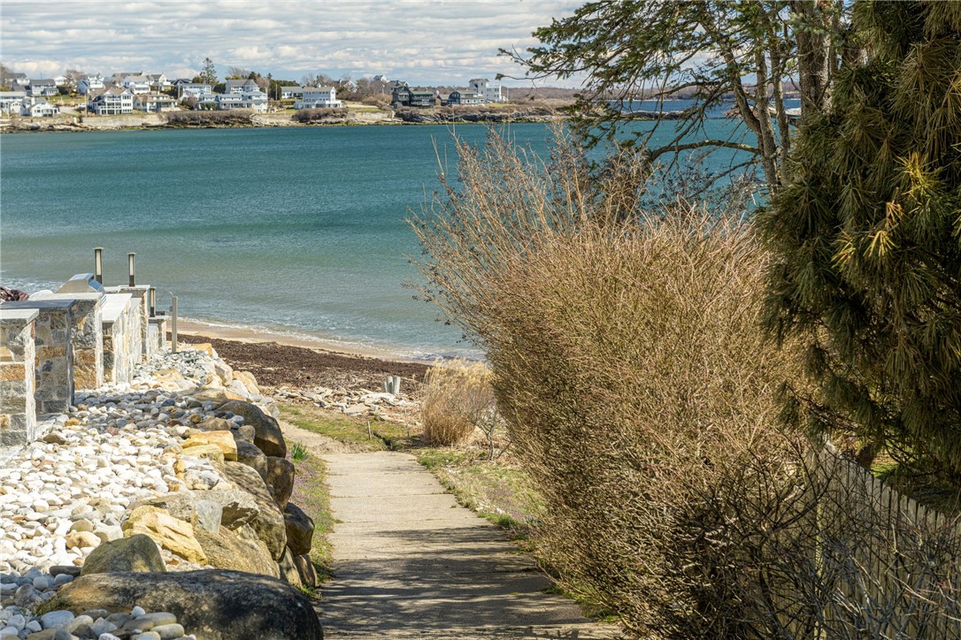 37 Conanicut Road Narragansett, RI 02882 - Photo 37 of 48 Private beach path