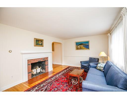 22 Eaton Road Lexington, MA 02420 - Photo 3 of 17 a living room with furniture and a fireplace