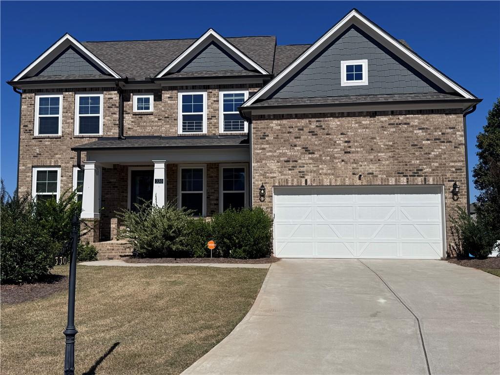 front view of a house