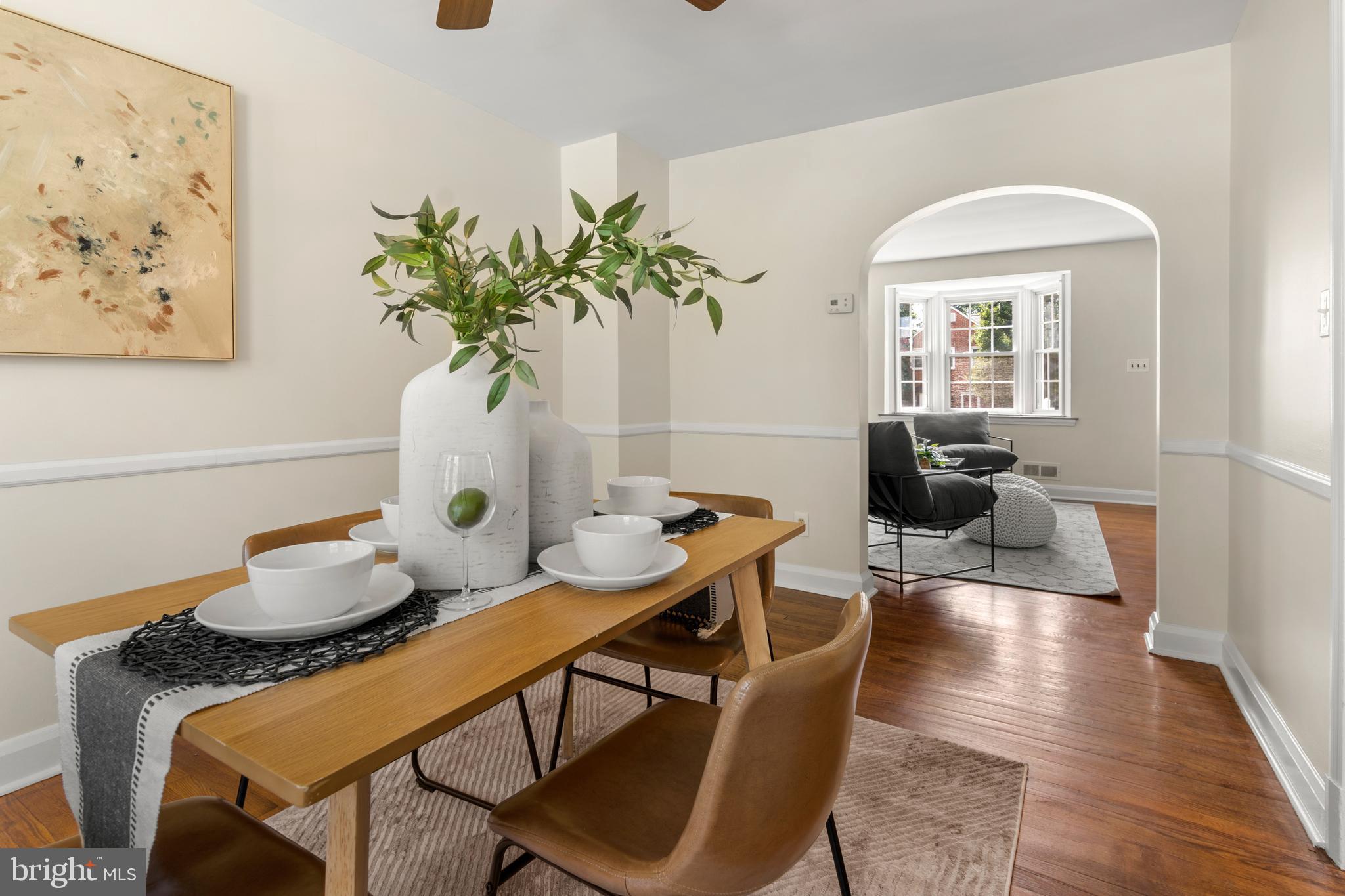 1644 Thetford Road Towson, MD 21286 - Photo 40 of 40 a dining room with furniture and wooden floor