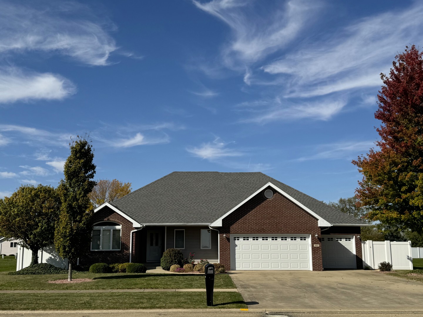 453 East Kay Street Herscher, IL 60941 - Photo 2 of 54 a house with trees in the background