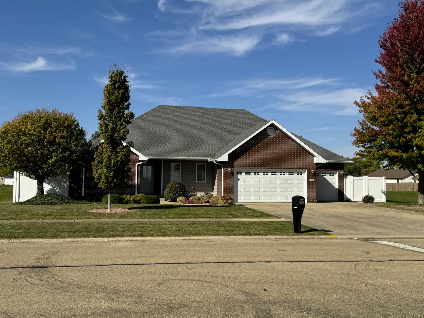 453 East Kay Street Herscher, IL 60941 - Photo 4 of 54 a house with trees in the background