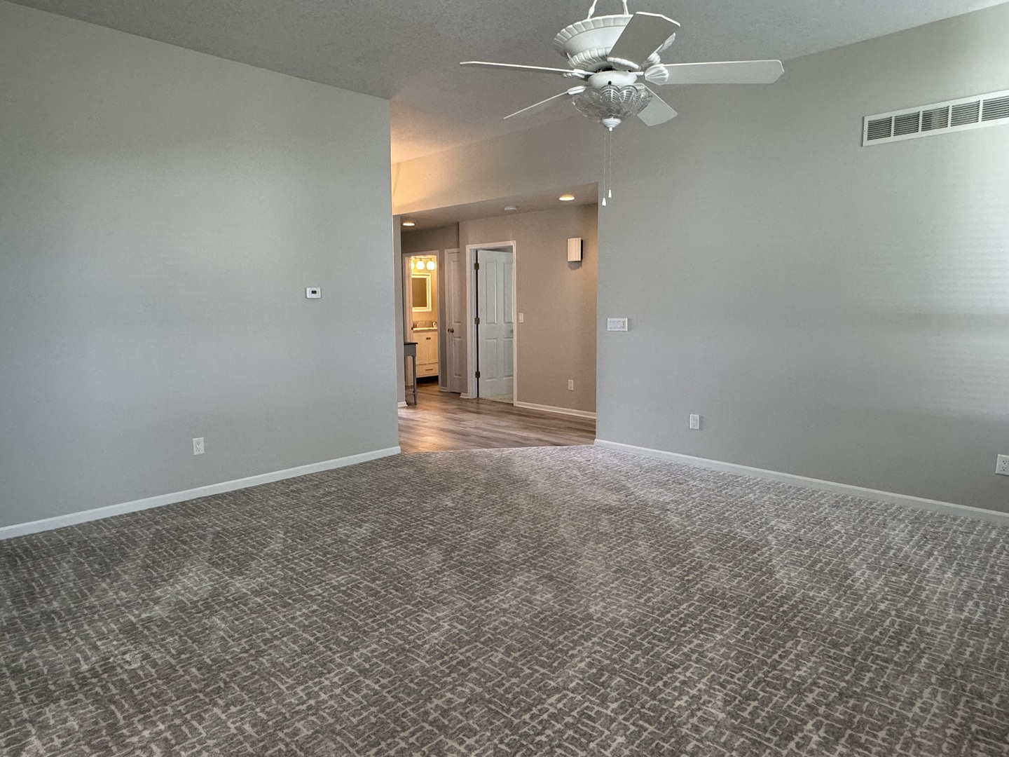 453 East Kay Street Herscher, IL 60941 - Photo 9 of 54 an empty room with fan and fan