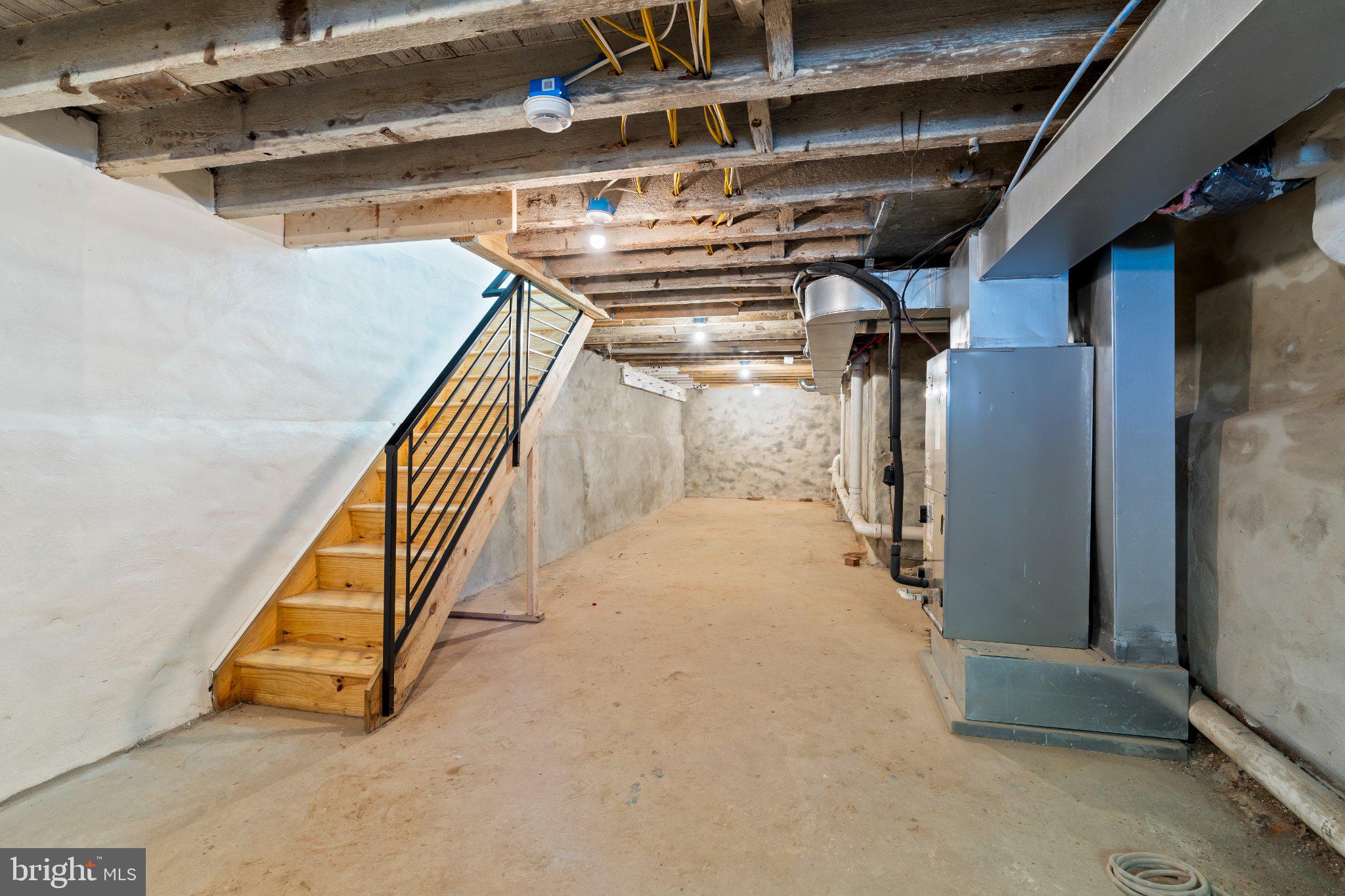 2933 Master Street Philadelphia, PA 19121 - Photo 19 of 20 Spacious unfinished basement .
