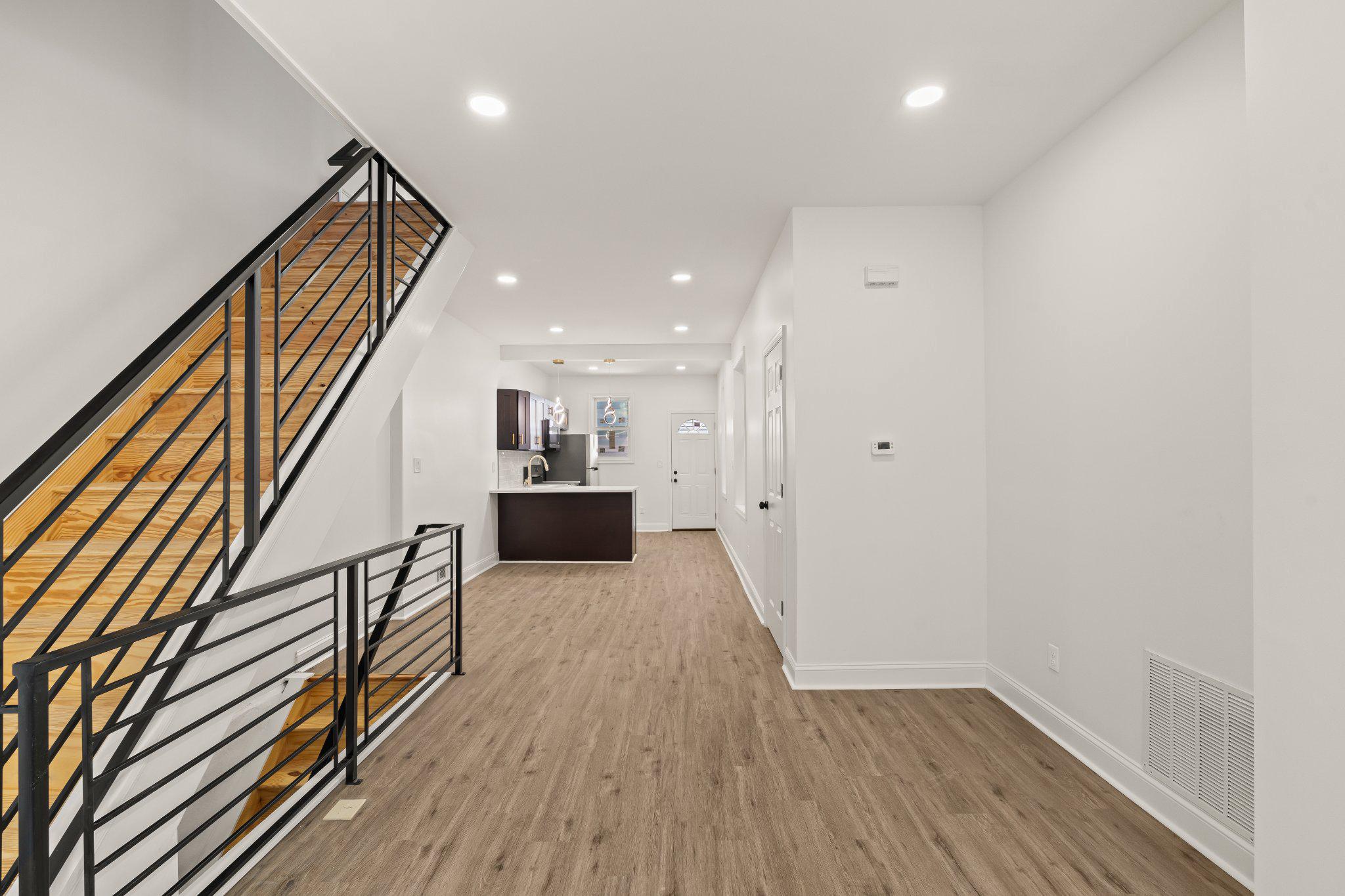 2933 Master Street Philadelphia, PA 19121 - Photo 4 of 20 Living Room & Dining Room