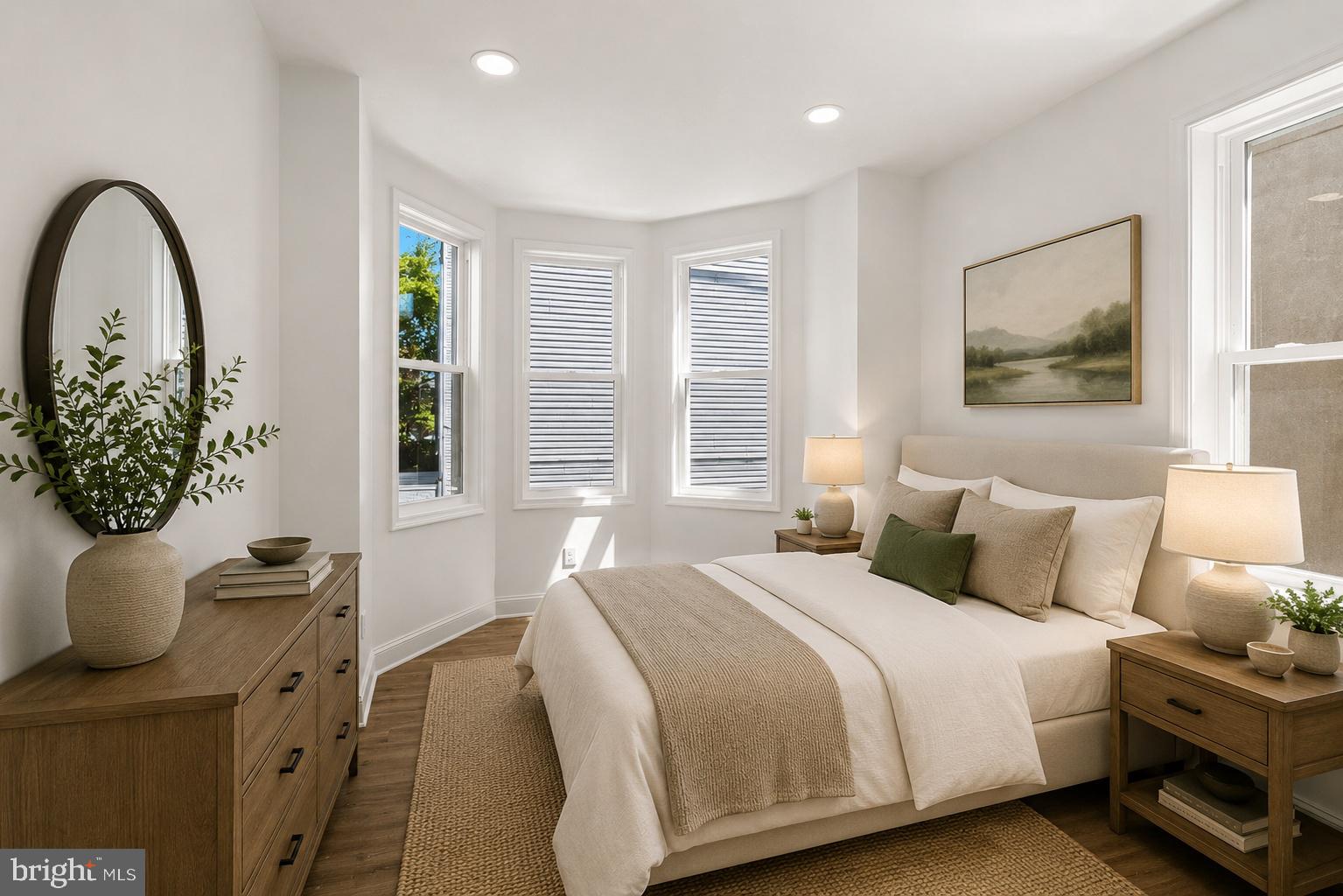 2933 Master Street Philadelphia, PA 19121 - Photo 9 of 20 Virtually Staged Bedroom