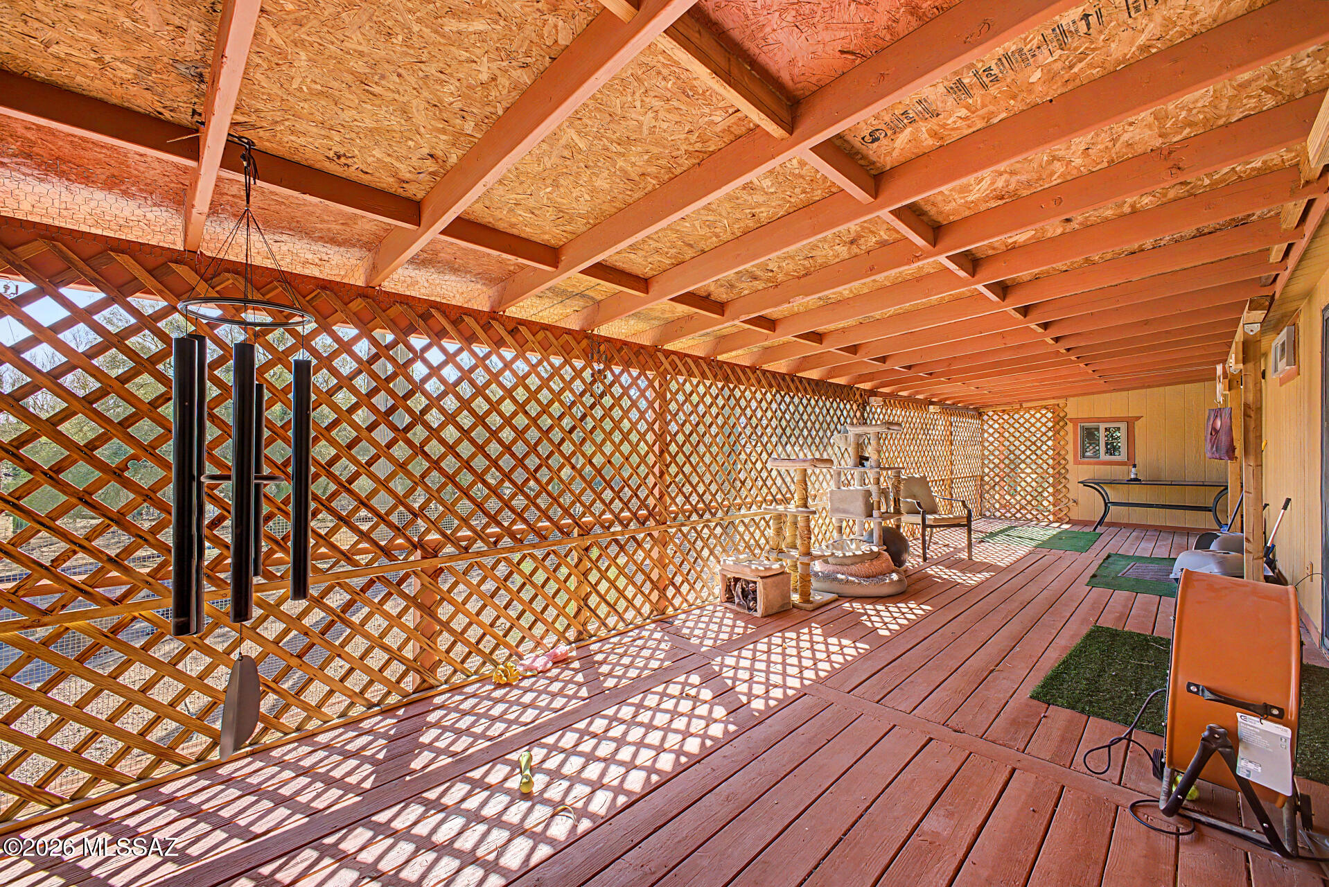6225 North Van Ark Road Tucson, AZ 85743 - Photo 29 of 45 Enclosed patio off dining room