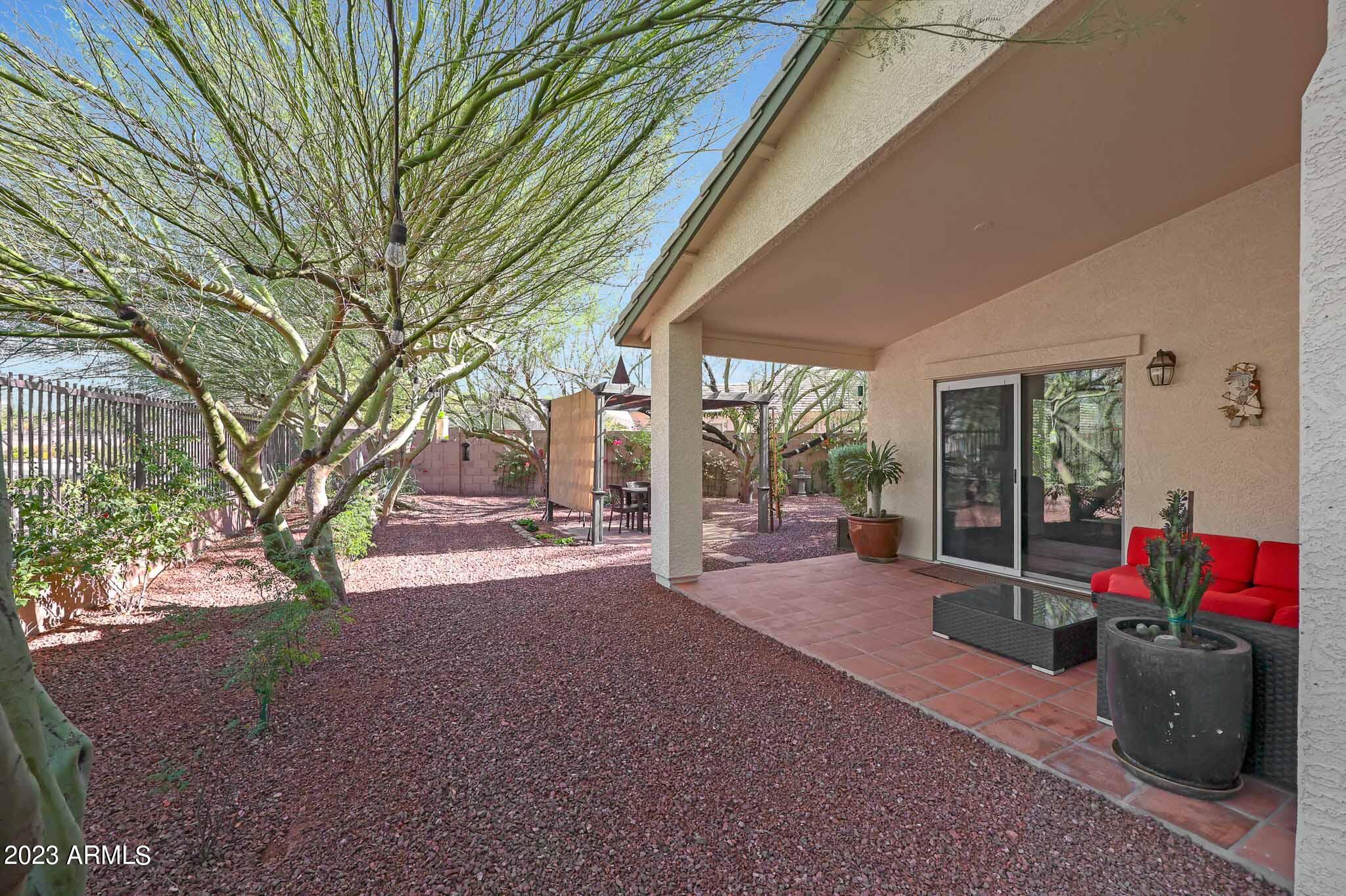 2828 East Jj Ranch Road Phoenix, AZ 85024 - Photo 23 of 29 Back yard and patio