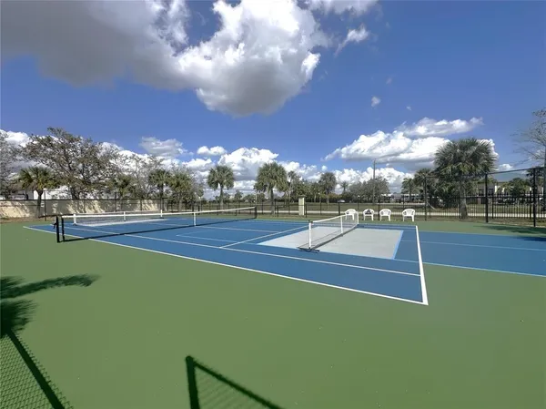 a view of a tennis court