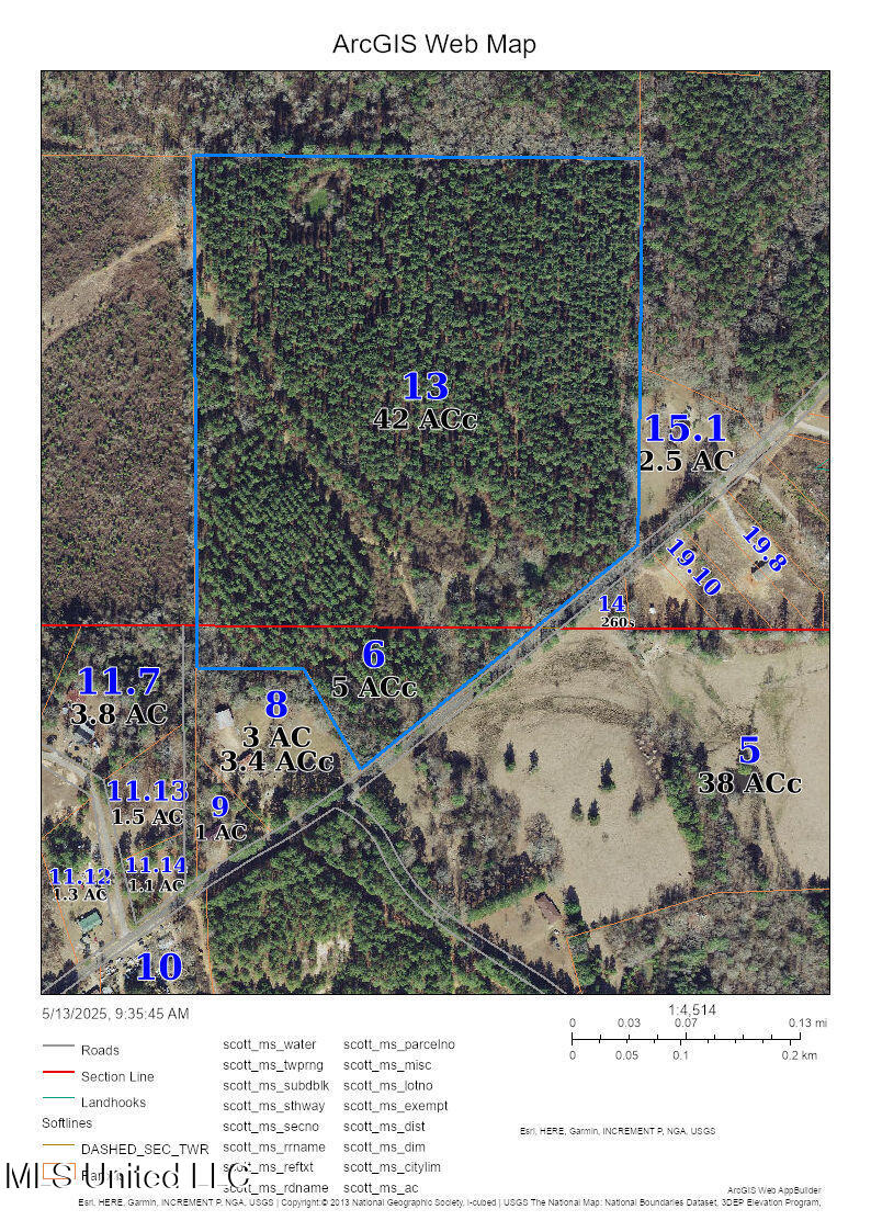 Old Jackson Road Forest, MS 39074 - Photo 3 of 8 Scott County Aerial