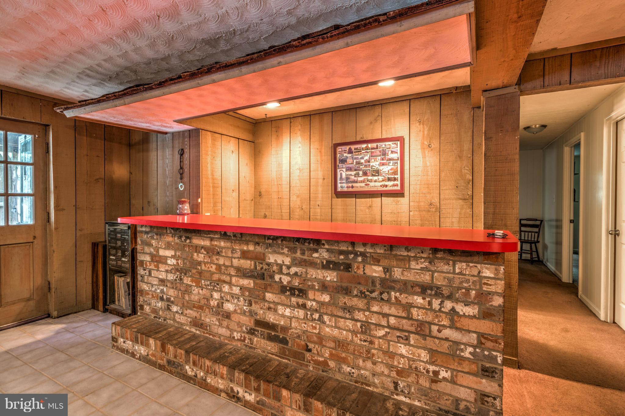 41377 Red Hill Road Leesburg, VA 20175 - Photo 18 of 24 Basement wet bar and door to inground pool