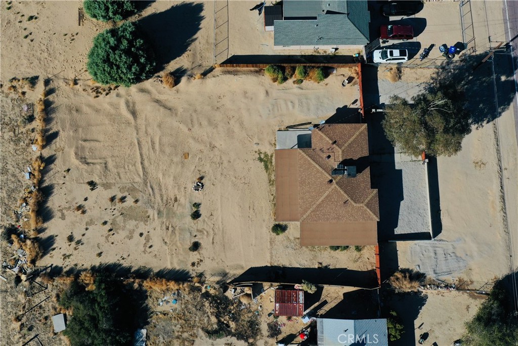 35010 Cedar Road Barstow, CA 92311 - Photo 11 of 14 an aerial view of a house with a yard