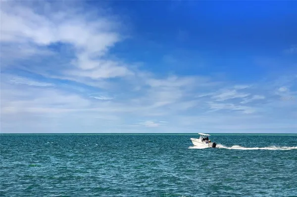 a view of an ocean from a balcony