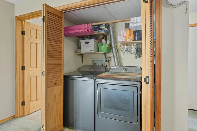 a view of washer and dryer