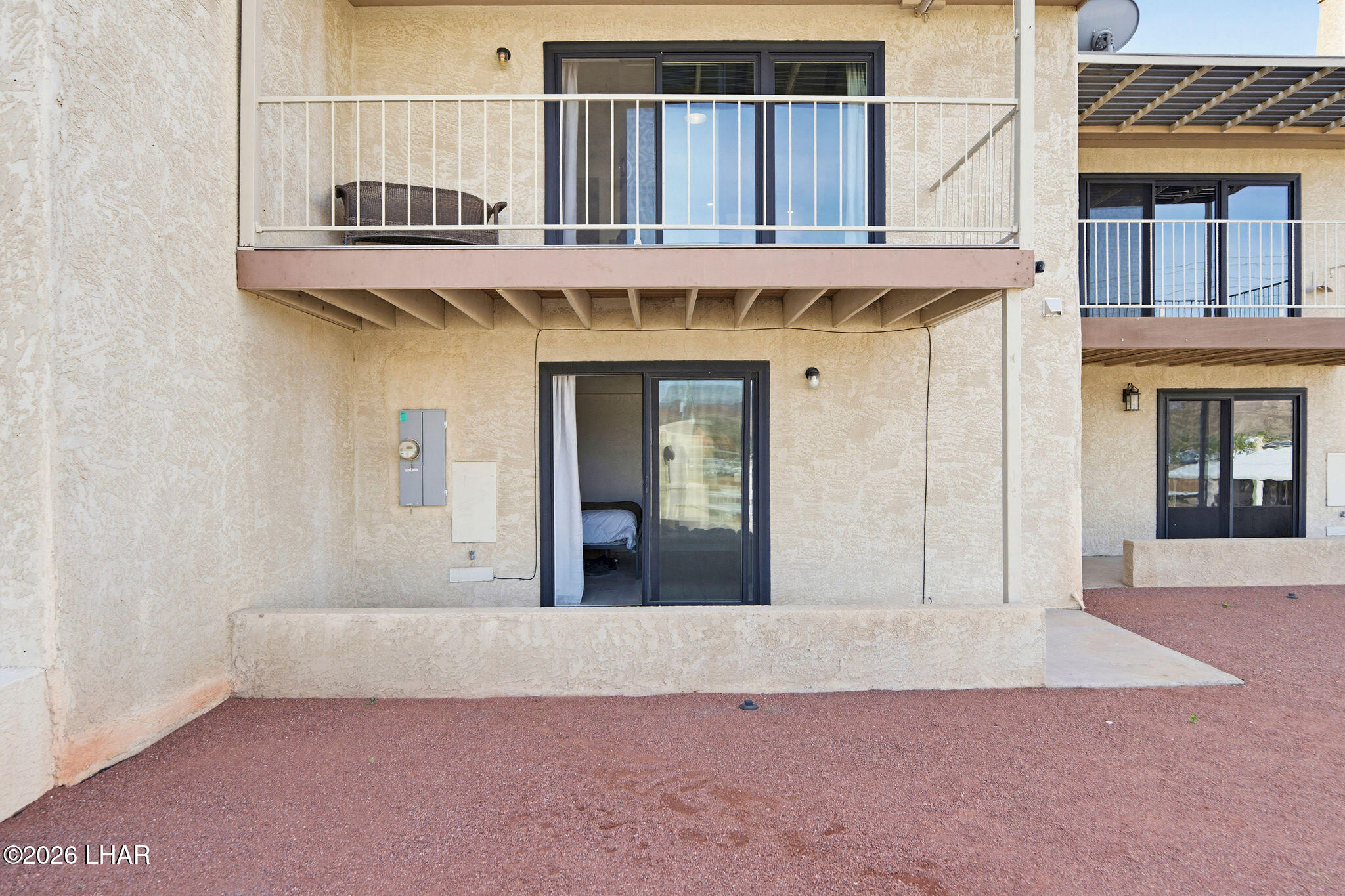 8625 Riverside Drive, Unit 5 Parker, AZ 85344 - Photo 11 of 42 Rear Balcony View