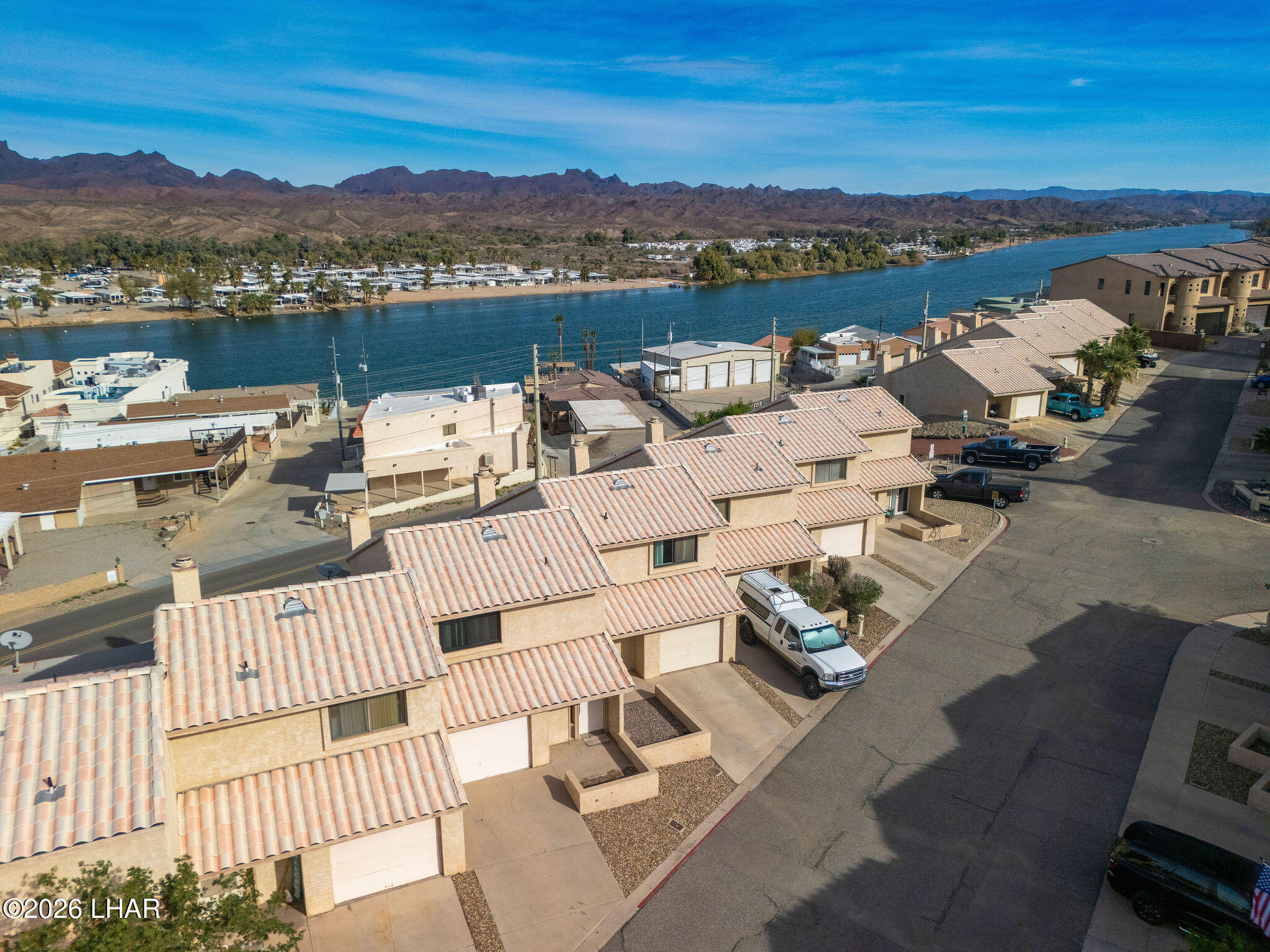 8625 Riverside Drive, Unit 5 Parker, AZ 85344 - Photo 3 of 42 Top Aerial View
