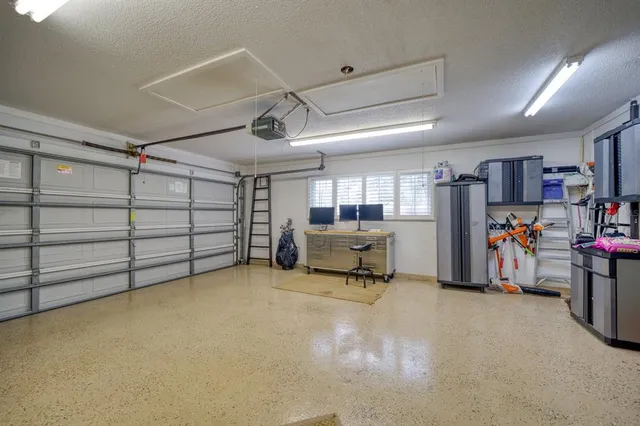 a view of a storage in a room