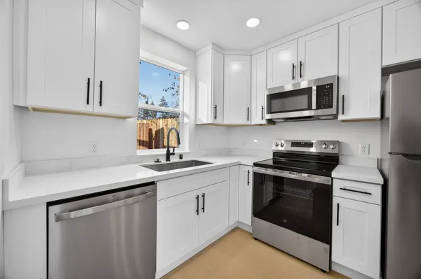 a view of a livingroom with a storage & utility room