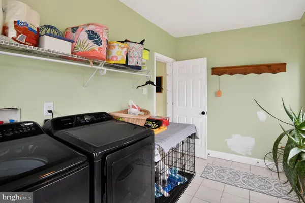 a room with storage and utility
